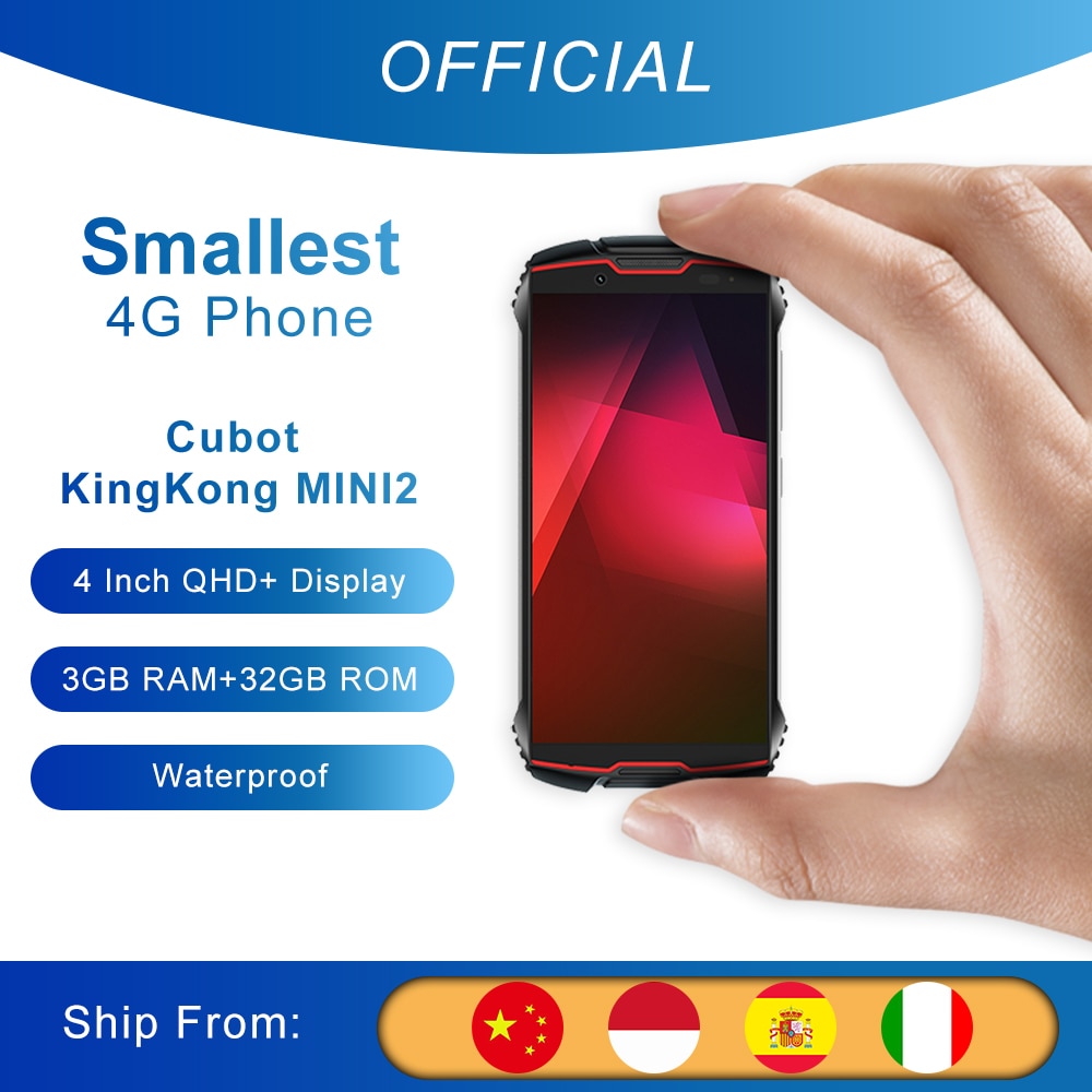 Cubot KingKong MINI2 Rugged Phone 4 QHD + ũ ..